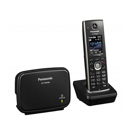 Panasonic KX-TGP600G Manuales