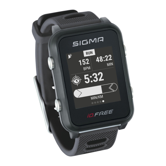 Sigma ID.FREE Manual Del Usuario