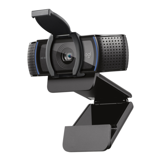 Logitech C920s PRO HD Manual Del Usuario