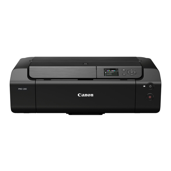 Canon PRO-200 Manuales