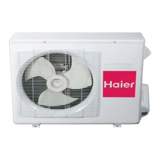 Haier 1U09BS3ERA Manual De Instalación