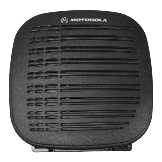 Motorola RSN4002 Manual De Instrucciones