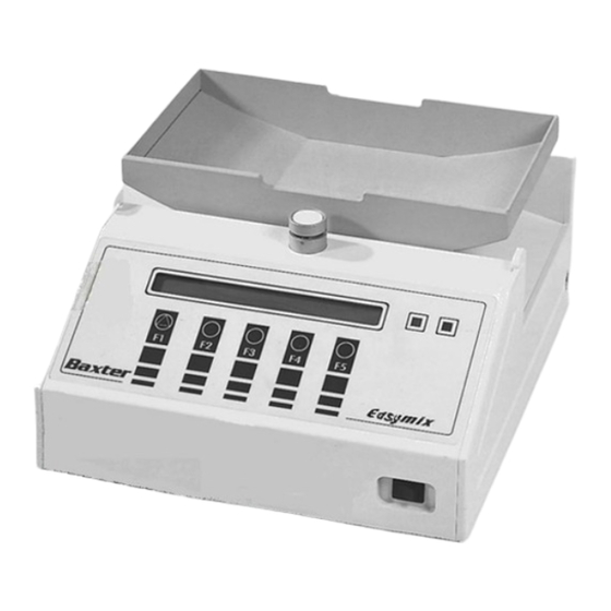 Fenwal Easymix V3 Manual Del Operador
