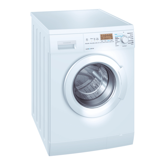 Siemens wash&dry D12-520 Manuales