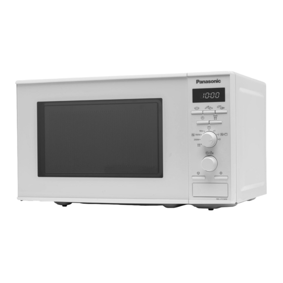 Panasonic NN-J161MM Instrucciones De Funcionamiento