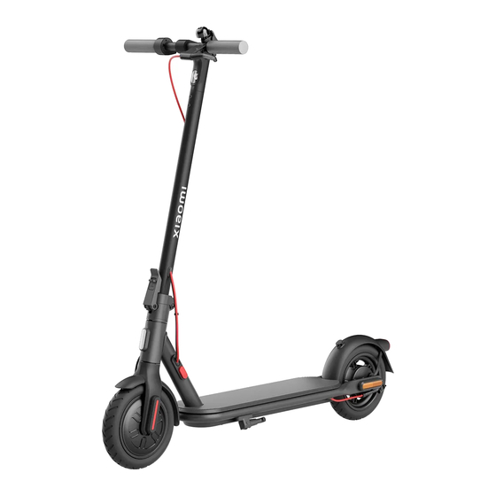 Xiaomi Electric Scooter 4 Lite Manual De Usuario