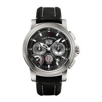 Carl F. Bucherer PATRAVI CHRONOGRADE Manual Del Usuario