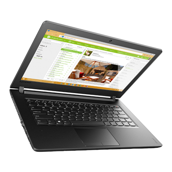 Lenovo ideapad 110 Serie Manuales