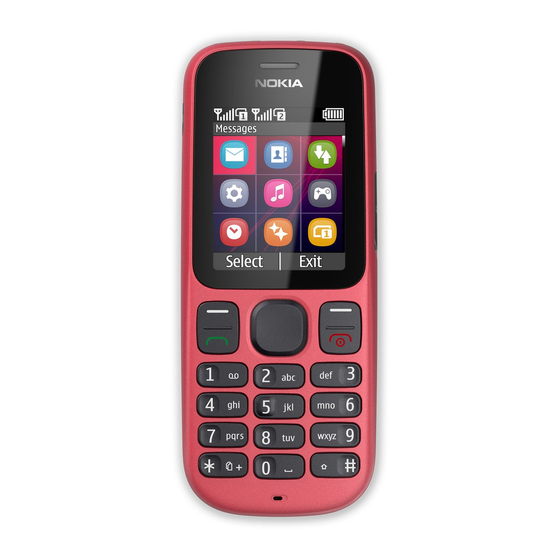 Nokia 101 Guía De Usuario