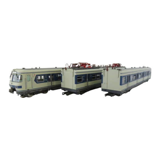 marklin 420 S-Bahn Serie Manual De Instrucciones