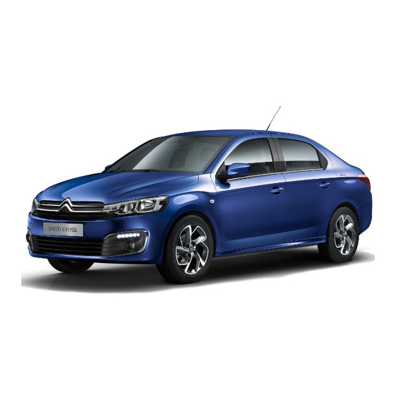CITROEN C-Elysee 2017 Guía De Utilización