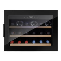 CASO DESIGN WineSafe 18 EB Black 627 Manual Del Usuario