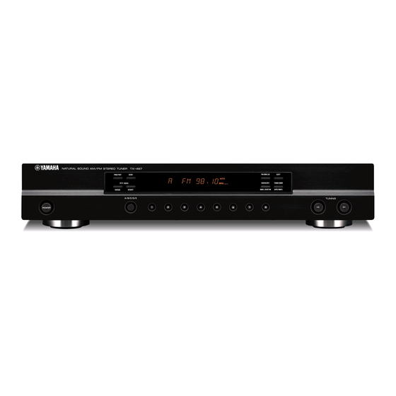 Yamaha TX-497 Manual De Instrucciones