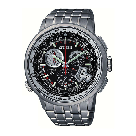Citizen H61 Serie Manual De Instrucciones