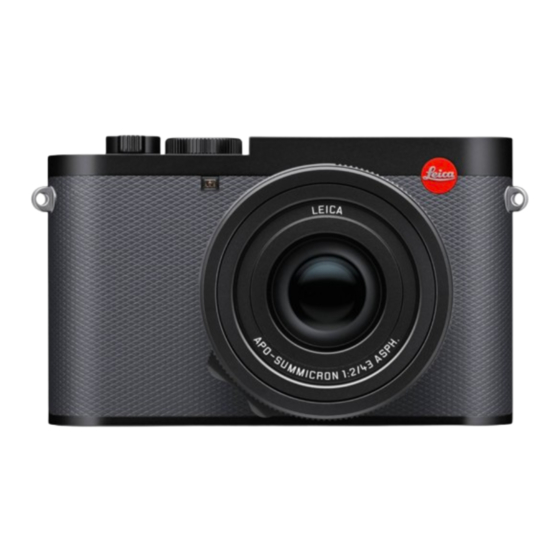 Leica Q Instrucciones