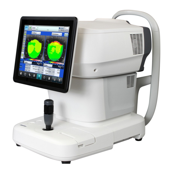 TOMEY MR-6000 Manual De Instrucciones