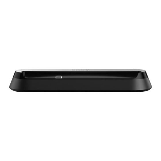 Sony Xperia TX TV Dock DK22 Guia Del Usuario