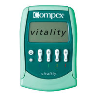 Compex vitality Manual De Utilización Y Aplicaciones