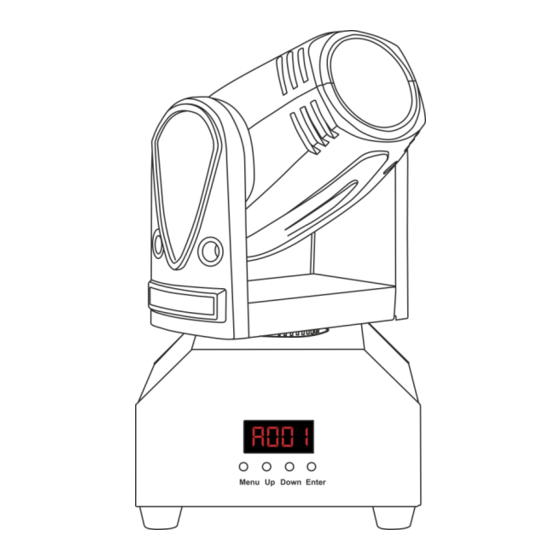 SHOWTEC XS-1 RGBW Manual Del Usuario