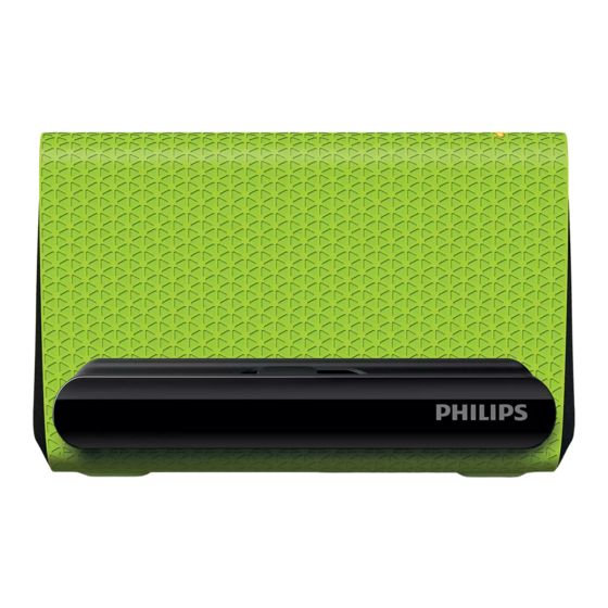 Philips SBA1710BLU/00 Manuales