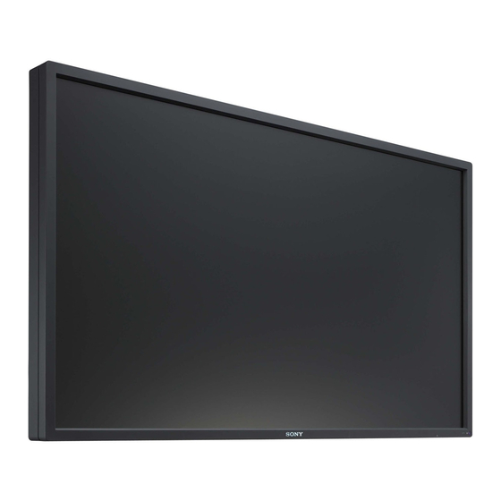 Sony FWD-S42H1 Manual De Instrucciones