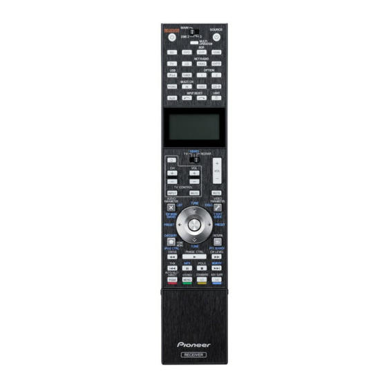 Pioneer CU-RF100-U Manual De Instrucciones