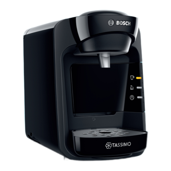 Bosch TASSIMO suny TAS3 Serie Manual De Usuario
