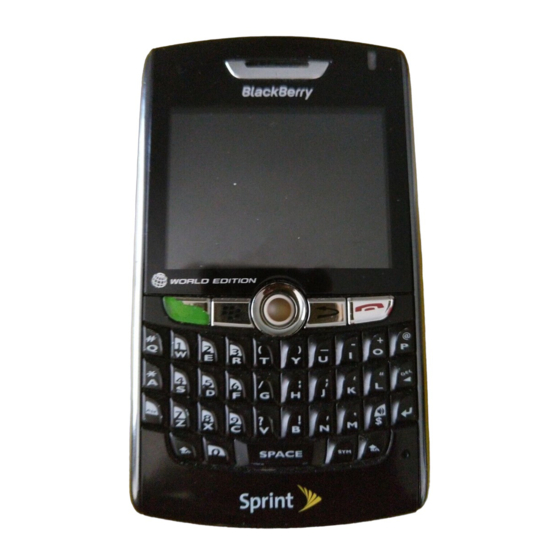 Blackberry 8830 Manuales