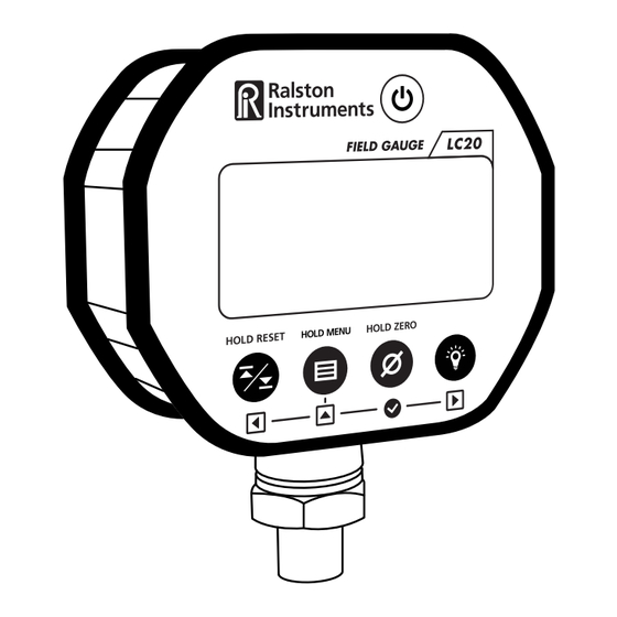 Ralston Instruments LC20 Guia De Inicio Rapido