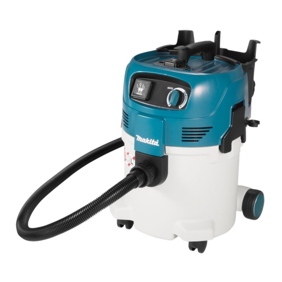 Makita VC3012L Manuales