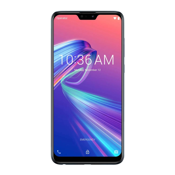 Asus Zenfone Max Pro M2 Guia Del Usuario
