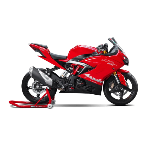 TVS Apache RR 310 Manual De Usuario