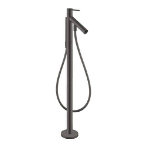 Hansgrohe Axor Starck 12456 1 Serie Instrucciones De Montaje
