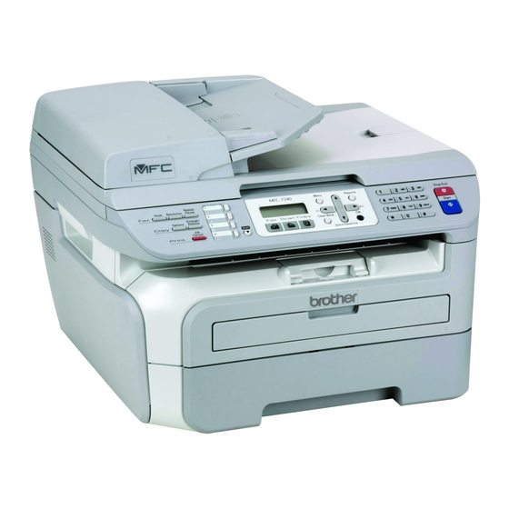 Brother MFC-7340 Guía Del Usario