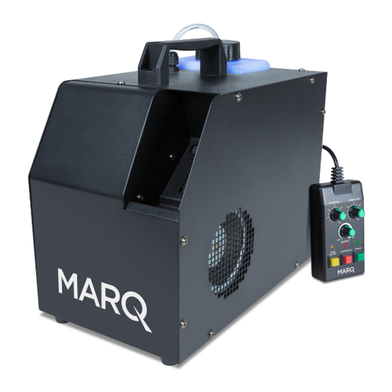 Marq HAZE800DMX Manuales