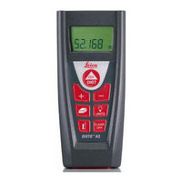 Leica Geosystems DISTO A2 Manual De Empleo