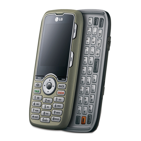 LG LG260 Manual Del Usuario