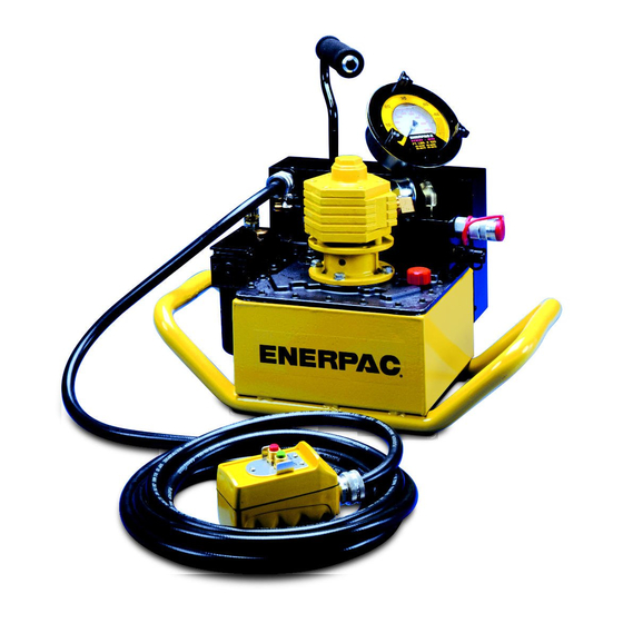 Enerpac PTA-1404Q Hoja De Instrucciones