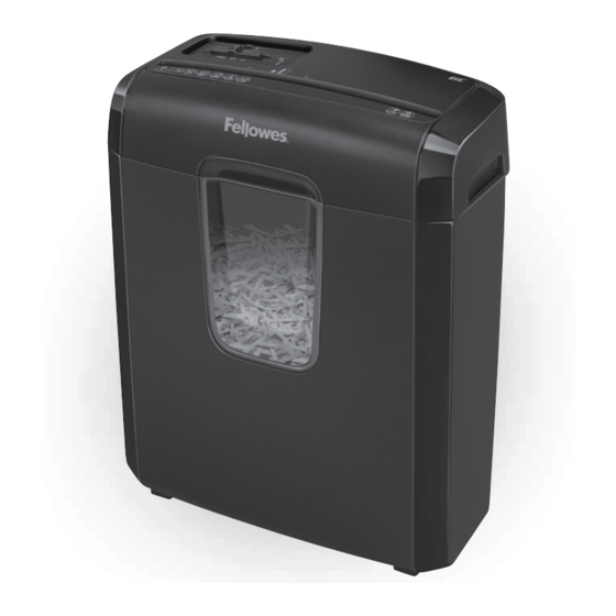 Fellowes Powershred 6C Manual De Instrucciones
