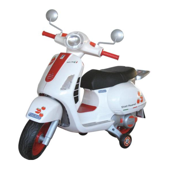 Peg-Perego VESPA GT IGED1050 Manuales