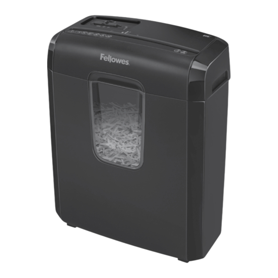 Fellowes Powershred 6C Guia De Inicio Rapido