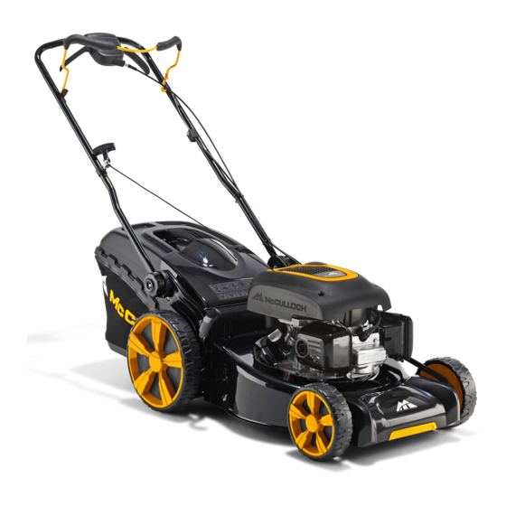 McCulloch M46-160AWRPX Manual De Instrucciones