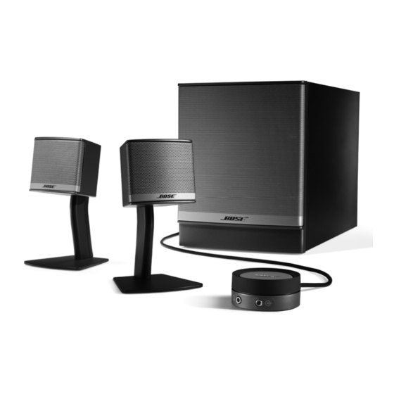 Bose COMPANION 3 Series II Guía De Usario