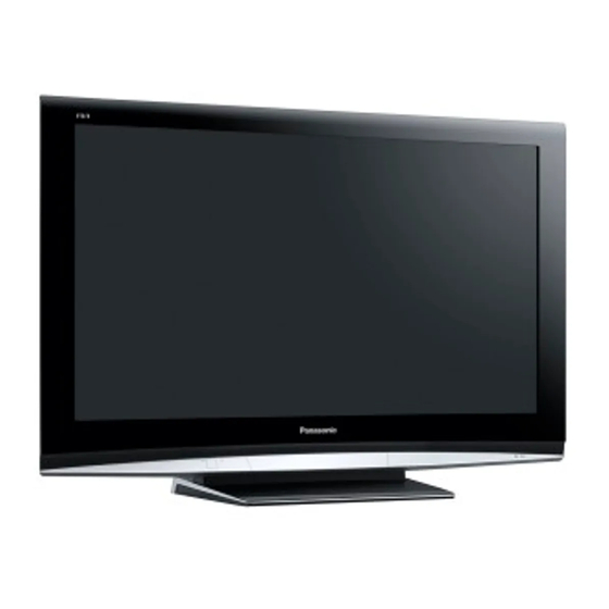 Panasonic VIERA TH-42PZ80E Manual De Instrucciones