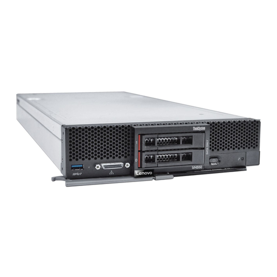 Lenovo ThinkSystem SN550 Guía De Configuración
