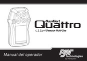 Honeywell BW Technologies GasAlert Quattro Manual Del Operador