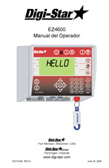 DIGI-STAR EZ4600 Manual Del Operador