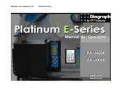 Diagraph PA/4600e Manual Del Operador