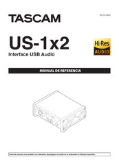 Tascam US-1x2 Manual De Referencia