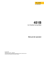 Fluke 451B Manual Del Operador
